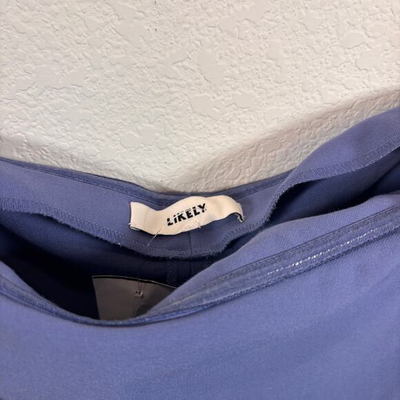 NEW Likely Women's Strapeless Driggs Dress in Periwinkle Size 00 - Picture 3 of 4